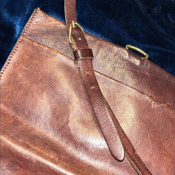 Johnny Farah Leather Crossbody - Picture 7 of 8